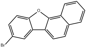 Benzo[b]naphtho[2,1-d]furan, 8-bromo- Structure