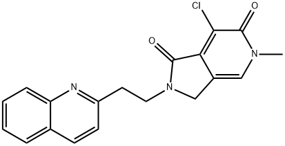 7-chloro-5-methyl-2-(2-(quinolin-2-yl)ethyl)-2,3-dihydro-1H-pyrrolo[3,4-c]pyridine-1,6(5H)-dione price.