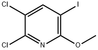 2,3-Dichloro-5-iodo-6-methoxy-pyridine Structure