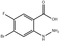 4-bromo-5-fluoro-2-hydrazinylbenzoicacid|