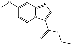 7-Methoxy-imidazo[1,2-a]pyridine-3-carboxylic acid ethyl ester Structure