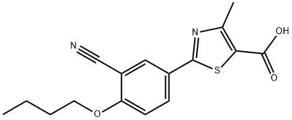 非布索坦杂质I 结构式