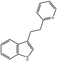 3-(2-(2-PYRIDYL)ETHYL)INDOLE Struktur