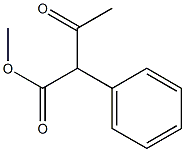 Benzeneaceticの酸、アセチル、メチル エステル 化学構造式
