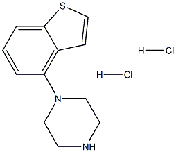 1-Benzo[b]thien-4-yl-piperazine dihydrochloride Struktur