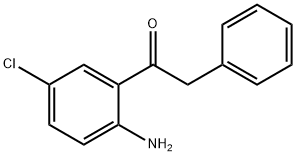 1-(2-Amino-5-chlorophenyl)-2-phenylethan-1-one Struktur