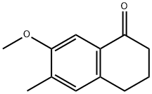 7-METHOXY-6-METHYL-3,4-DIHYDRONAPHTHALEN-1(2H)-ONE Structure