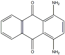 1,4-Diaminoanthraquinone Structure