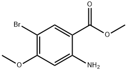 2-氨基-5-溴-4-甲氧基苯甲酸甲酯,169044-96-6,结构式