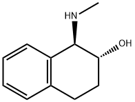 (1R,2R)-1-(methylamino)-1,2,3,4-tetrahydronaphthalen-2-ol Structure