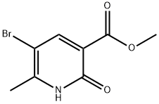 2-羟基-5-溴-6-甲基烟酸甲酯, 1692192-29-2, 结构式