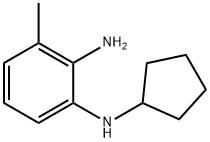 N1-cyclopentyl-3-methylbenzene-1,2-diamine Structure
