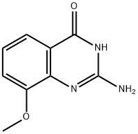 2-氨基-8-甲氧基-4(3H)喹唑啉酮,169270-52-4,结构式