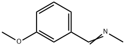N-(3-METHOXYBENZYLIDENE)METHYLAMINE Struktur