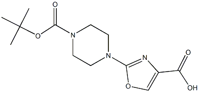 1694457-94-7 2-(4-(tert-butoxycarbonyl)piperazin-1-yl)oxazole-4-carboxylic acid