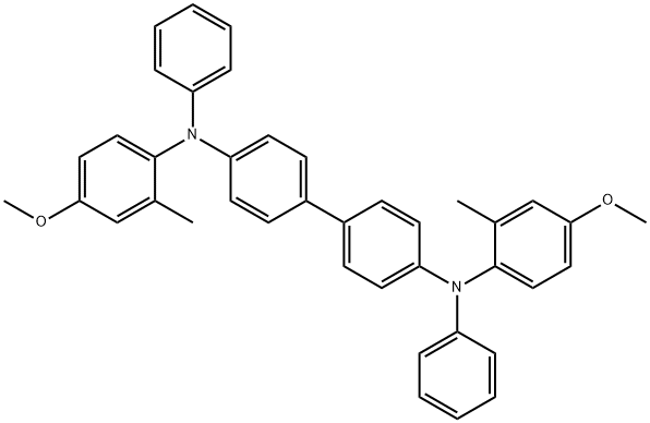 N,N'-Bis(4-methoxy-2-methylphenyl)-N,N'-diphenylbenzidine Structure