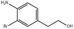 2-(4-Amino-3-bromo-phenyl)-ethanol Struktur