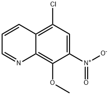 5-Chloro-8-methoxy-7-nitro-quinoline Structure