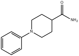 1-フェニルピペリジン-4-カルボキサミド 化学構造式