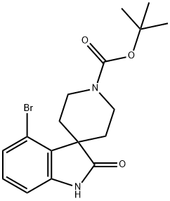 tert-Butyl 4-bromo-2-oxospiro[indoline-3,4'-piperidine]-1'-carboxylate|1707580-82-2