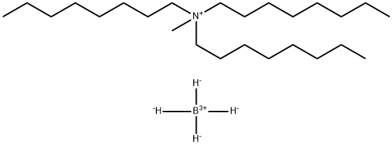 Trioctylmethylammonium borohydride Structure