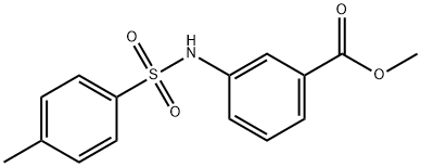 methyl 3-(4-methylphenylsulfonamido)benzoate Structure