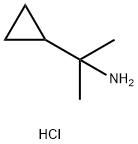 2-环丙基丙-2-胺盐酸盐, 17397-13-6, 结构式