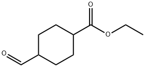 4-甲酰基-环己基甲酸乙酯 结构式