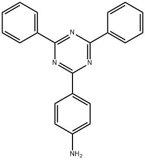 4-(4,6-二苯基-1,3,5-三嗪-2-基)苯胺,174152-47-7,结构式