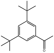 1-(3,5-二叔丁基苯基)乙酮 结构式