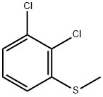 1,2-dichloro-3-(methylthio)benzene Structure