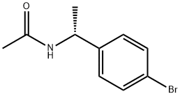 (R)-N-acetyl-1-(4-bromophenyl)ethylamine Structure