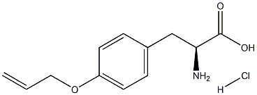L-Tyrosine,O-2-propenyl-, hydrochloride (9CI) Struktur