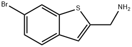 (6-Bromobenzo[b]thiophen-2-yl)methanamine Structure