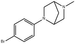 2-(4-溴苯基)-5-甲基-2,5-二氮杂双环[2.2.1]庚烷,1780761-67-2,结构式