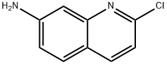 2-氯喹啉-7-胺 结构式