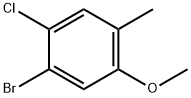 1-Bromo-2-chloro-5-methoxy-4-methyl-benzene,1782541-56-3,结构式
