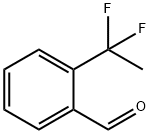 2-(1,1-difluoroethyl)- Benzaldehyde Struktur