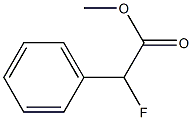 Methyl 2-fluoro-2-phenylacetate Struktur
