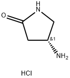 (R)-4-氨基吡咯烷-2-酮盐酸盐, 1788058-41-2, 结构式