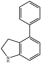 4-phenylindoline 化学構造式