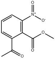 2-乙酰基-6-硝基苯甲酸甲酯,179678-22-9,结构式