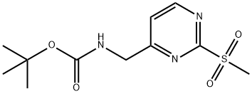 tert-Butyl ((2-(methylsulfonyl)pyrimidin-4-yl)methyl)carbamate price.