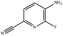 5-Amino-6-fluoro-pyridine-2-carbonitrile Structure