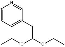3-(2,2-Diethoxyethyl)pyridine Struktur