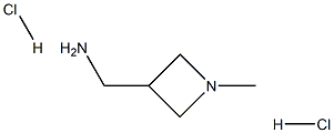 C-(1-Methyl-azetidin-3-yl)-methylamine dihydrochloride Struktur