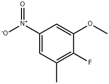 2-Fluoro-3-methyl-5-nitroanisole Structure