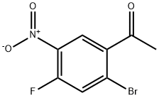 1-(2-Bromo-4-fluoro-5-nitro-phenyl)-ethanone Structure