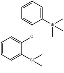 (OXYDI-2,1-PHENYLENE)BIS(TRIMETHYLSILANE) Struktur