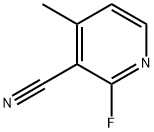 2-氟-3-氰基-4-甲基吡啶, 1807136-76-0, 结构式